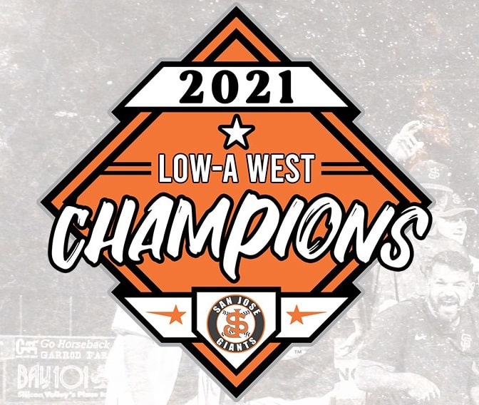 SJ Giants 2021 Champs