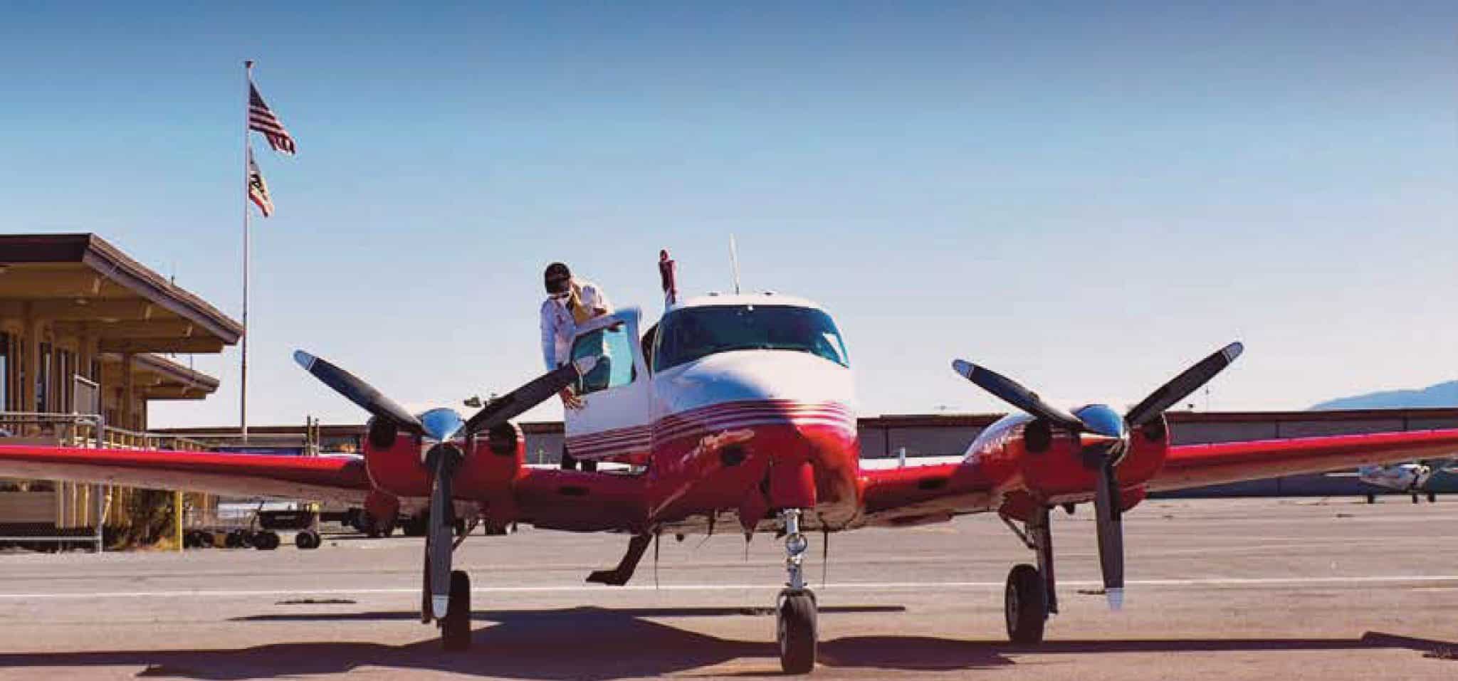 High School Aviation Day - Mo plane