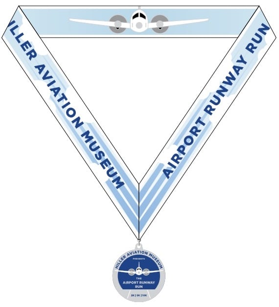 Runway Run 22 Medal - Preview