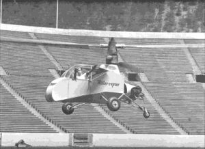 Stanley Hiller flying XH-44