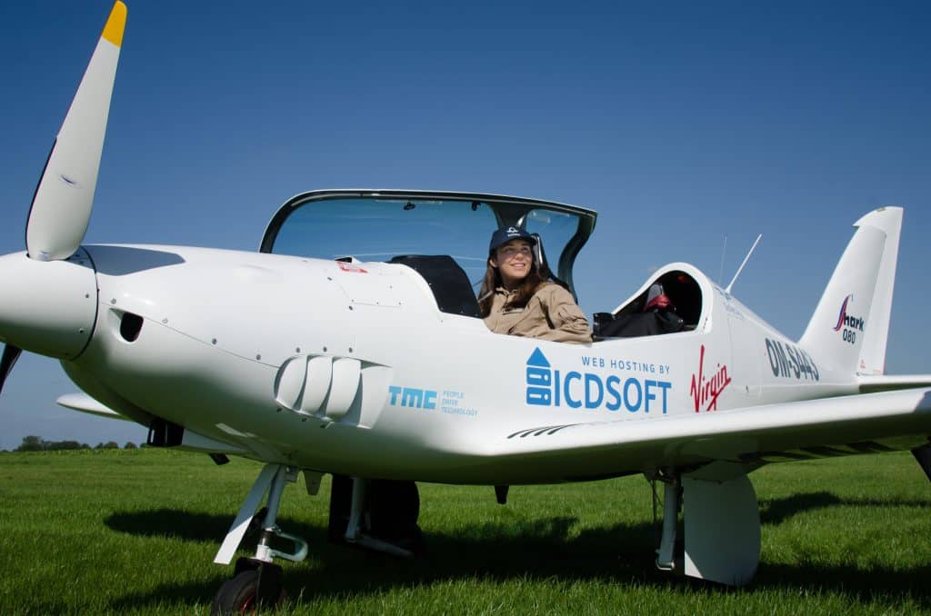 Zara in aircraft